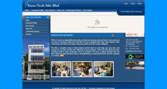 Desktop Screenshot of data-tech.com.my